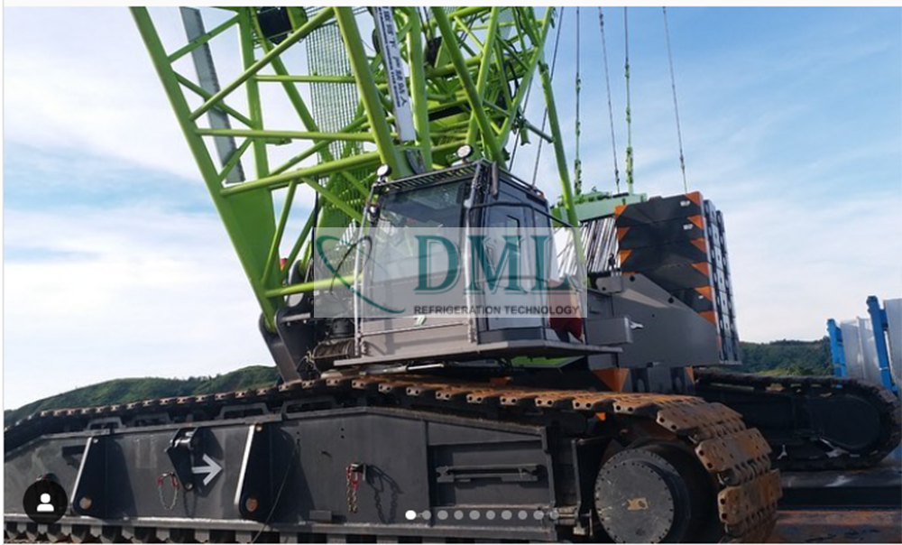 Giá cho thuê xe cẩu 500 tấn bánh xích